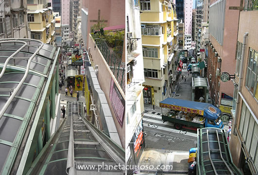 ¿Sabías que la escalera electrica mas larga del mundo esta en Hong Kong y mide 800 metros?