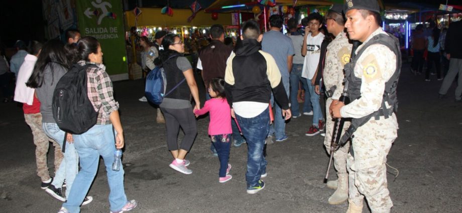 PNC activa plan de seguridad y prevención en la Feria de Jocotenango
