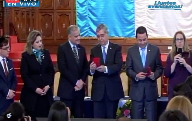 Transmisión en Vivo: Israel entregó “Medalla Conmemorativa” a Guatemala