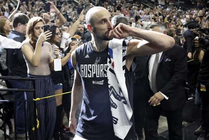 Ginóbili dice adiós al baloncesto