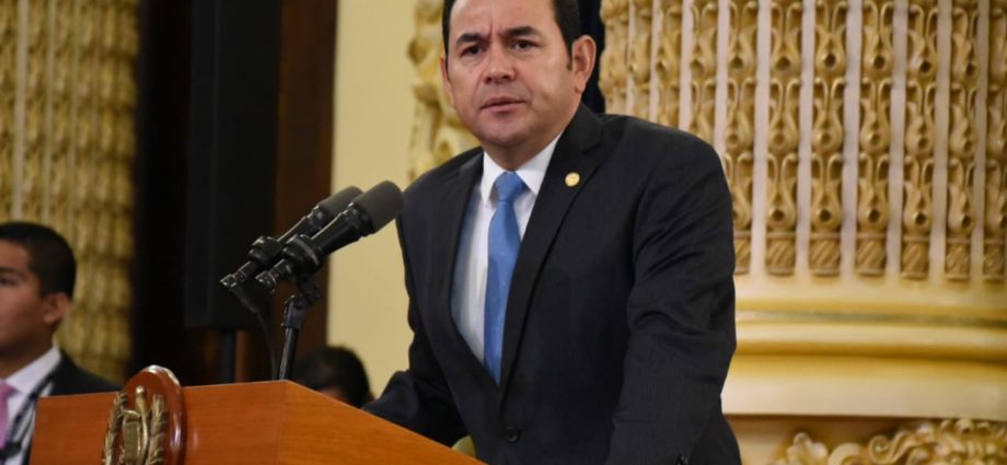 Presidente Jimmy Morales lanza “estrategia por la calidad educativa, SINAE”