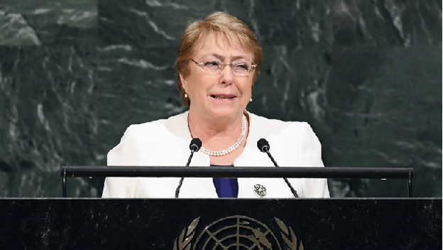 La Asamblea General de ONU confirmó a Michelle Bachelet como la nueva Alta Comisionada de Derechos Humanos