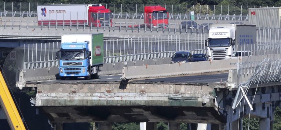 Sube a 39 la cifra de muertos por colapso de puente en Génova, Italia