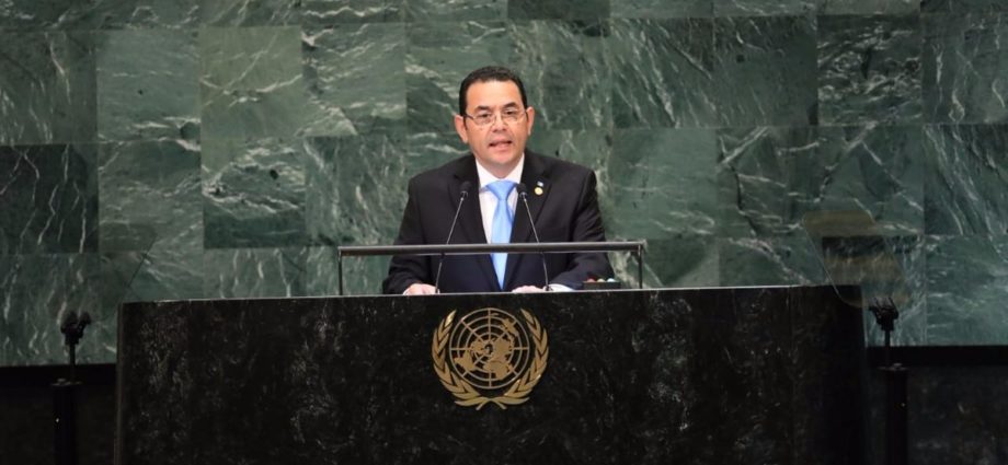 Presidente Morales expone la importancia de mantener diálogo con la ONU
