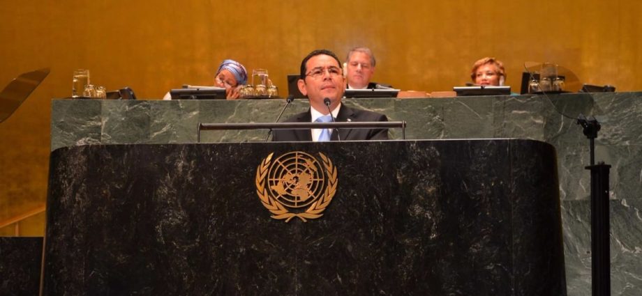 Presidente Morales consideró que la permanencia de la CICIG es una amenaza para Guatemala