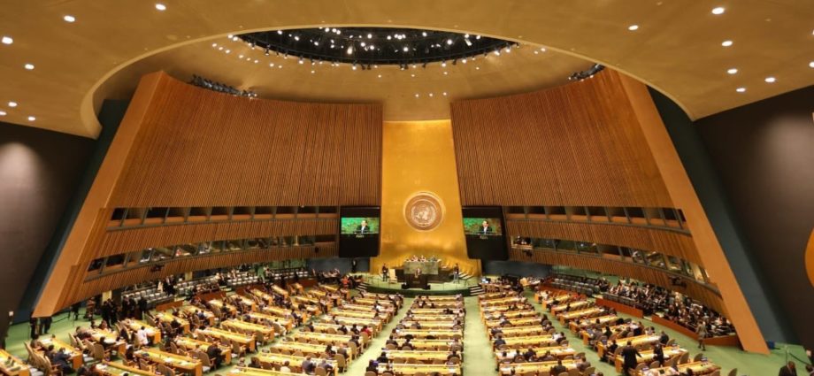 El Presidente Jimmy Morales resalta temas de transparencia y lucha contra las drogas en Asamblea General de la ONU