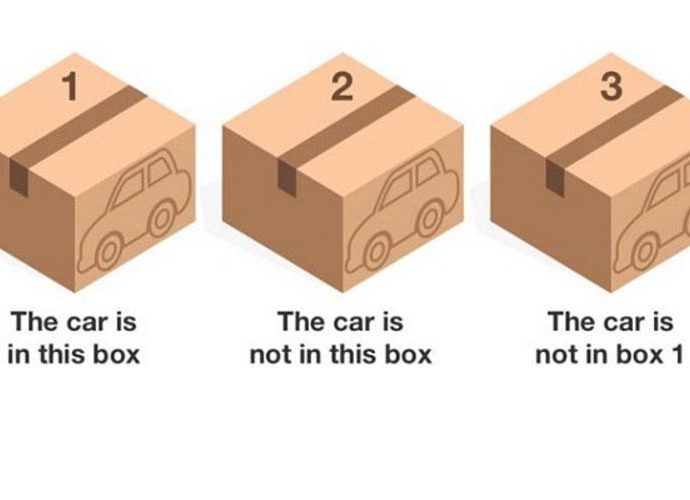 Un nuevo enigma que desafía tu destreza ¿En qué caja se encuentra el coche?