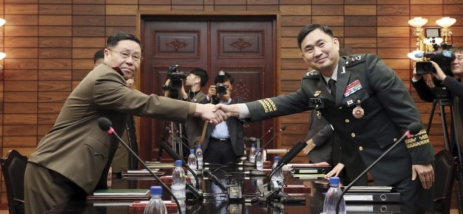 Las Coreas destruirán 22 puestos de guardia en la frontera