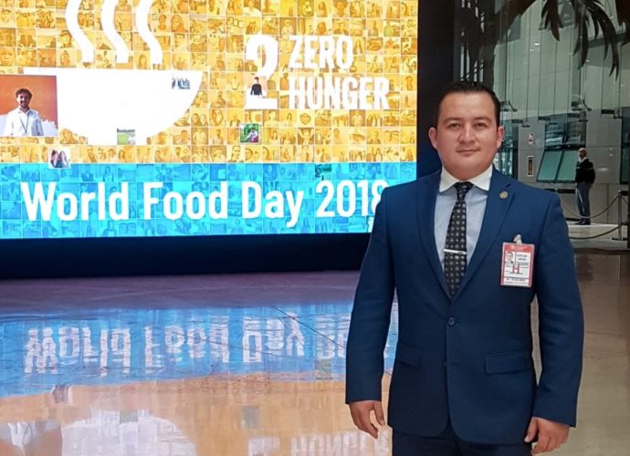 Secretario de Sesan participa en reunión de Seguridad Alimentaria Mundial en Roma