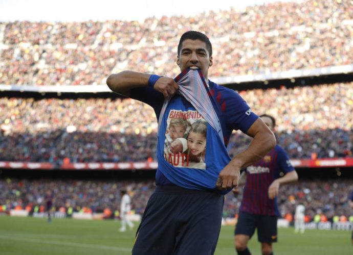 Barcelona golea al Real Madrid en el Camp Nou sin Lionel Messi y con hat-trick de Luis Suárez