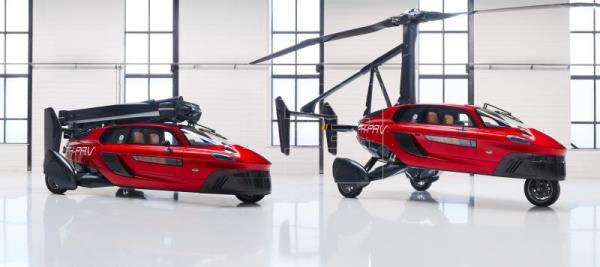 Feria holandesa muestra los primeros coches voladores, que circularán en 2020