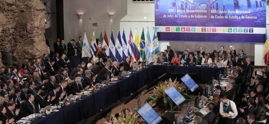#InformeNacional | Jefes de Estado respaldan la Declaración de Guatemala en Cumbre Iberoamericana