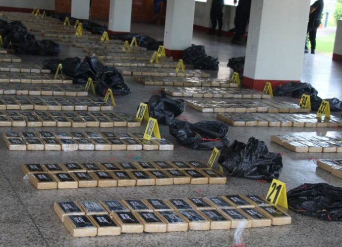 En lo que va del año, en Guatemala se han incautado más de 10 toneladas de cocaína