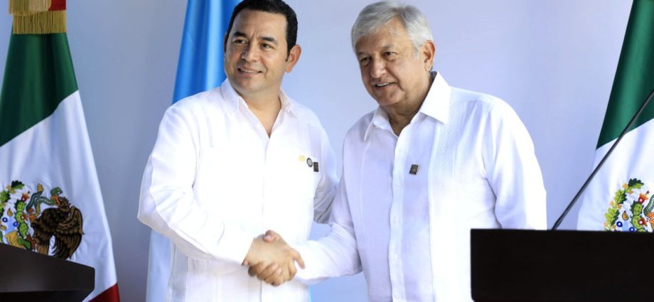 #InformeNacional | Presidente de Jimmy Morales sostendrá reunión bilateral con López Obrador