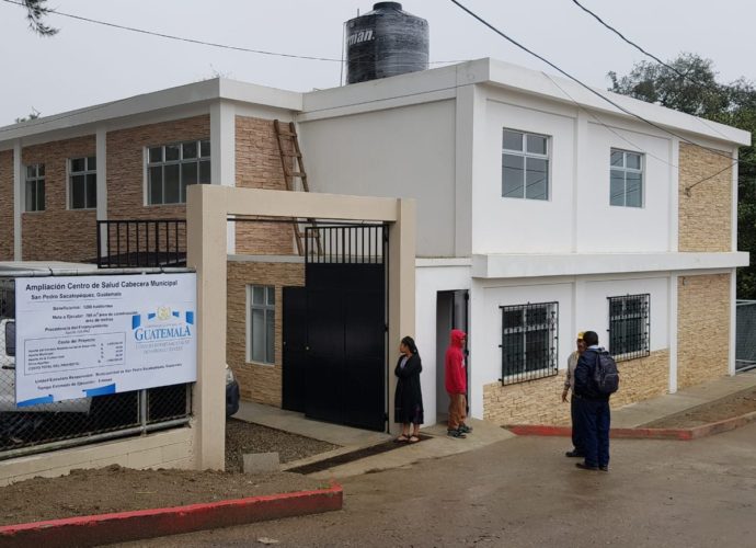 Inauguran ampliación de Centro de Salud en San Pedro, Sacatepéquez