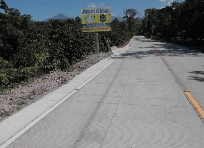 #InformeNacional | Más de 226 mil beneficiados con tramo carretero en Quetzaltenango