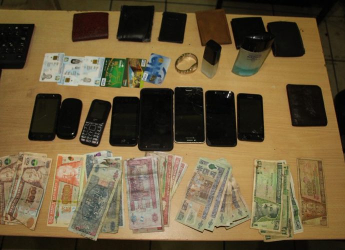 Cuatro asaltabuses detenidos en dos distintos casos en Escuintla durante fin de semana
