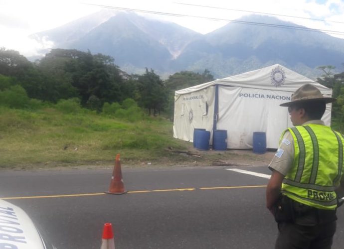 Ruta Nacional 14 fue habilitada luego de 32 horas de actividad eruptiva del volcán de Fuego