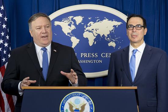 Estados Unidos anuncia que China y otros siete países no sufrirán las sanciones a Irán