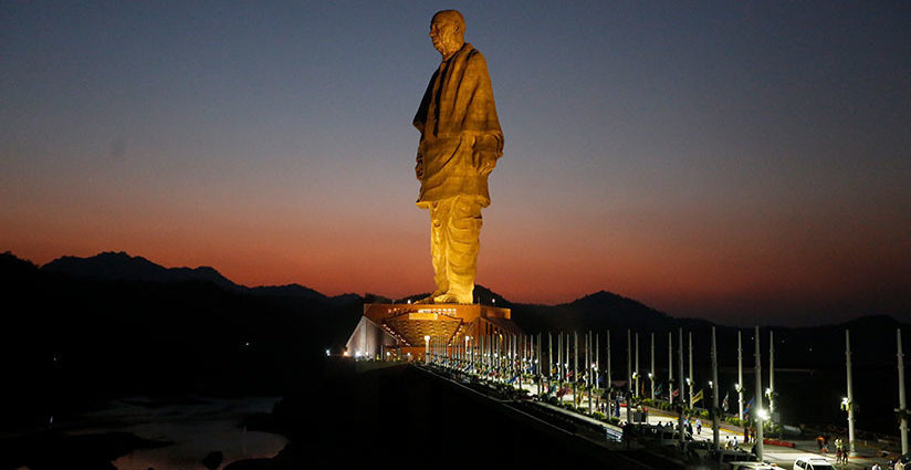 La estatua más alta del mundo está en la India