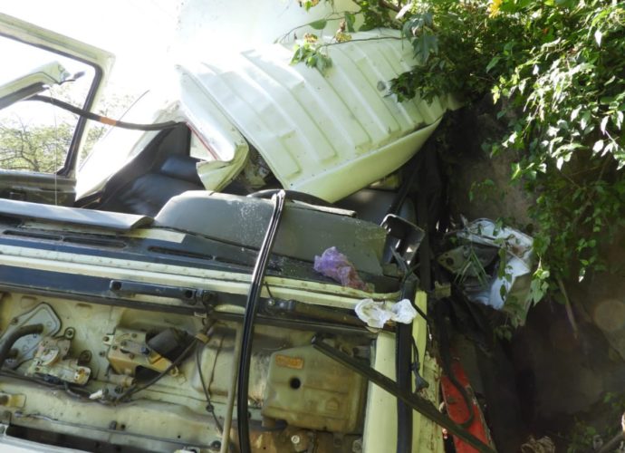 Fuerte accidente en Ruta Nacional 14 deja varios heridos