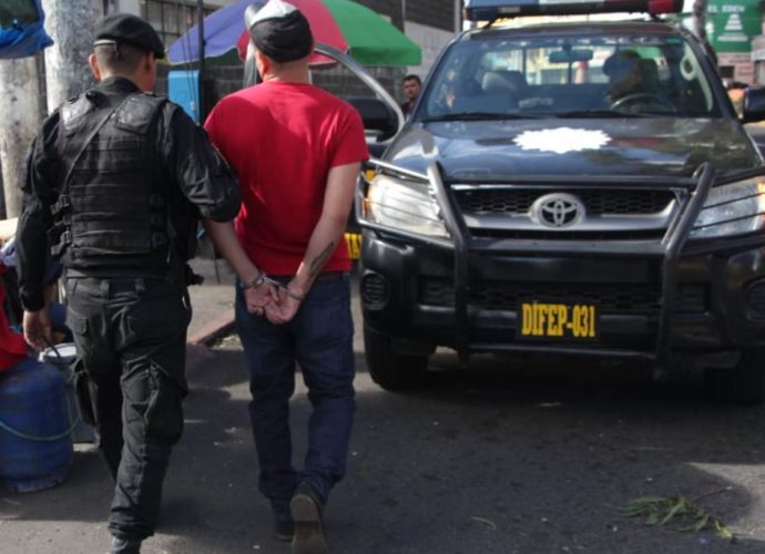 PNC realiza la captura de 8 personas en diferentes diligencias