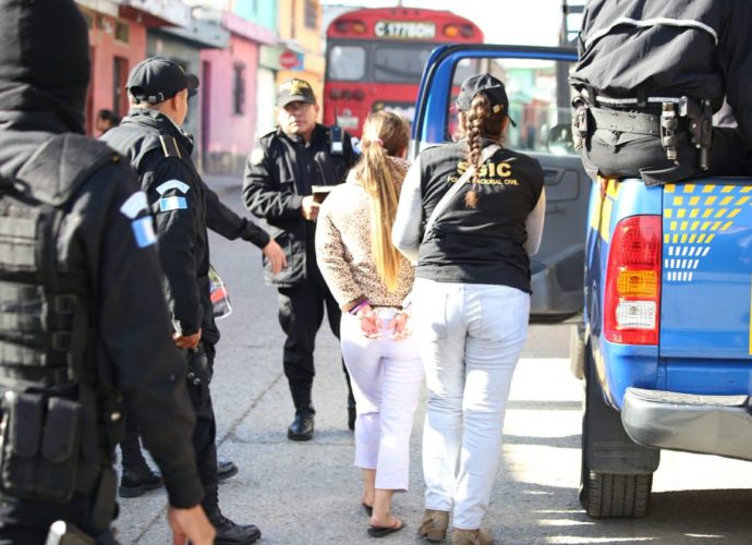 #Ampliación: En operativo a gran escala PNC reporta 24 capturados más por extorsión