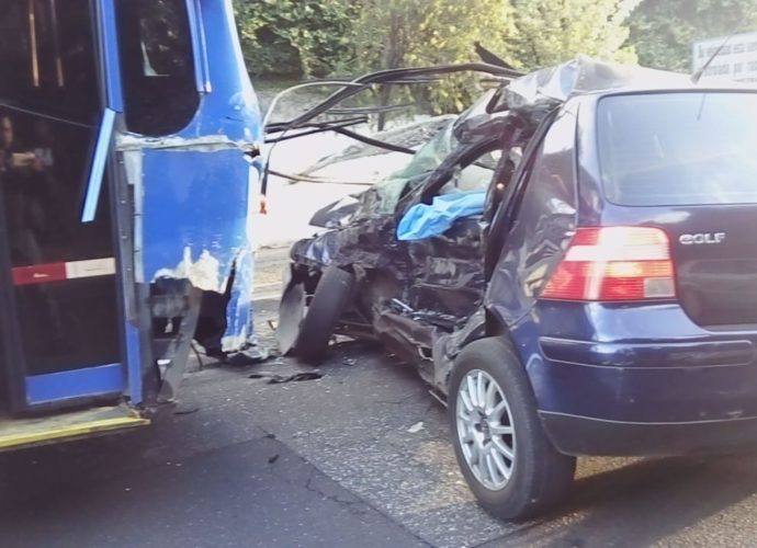 Identifican a la mujer que falleció tras colisión con un transurbano