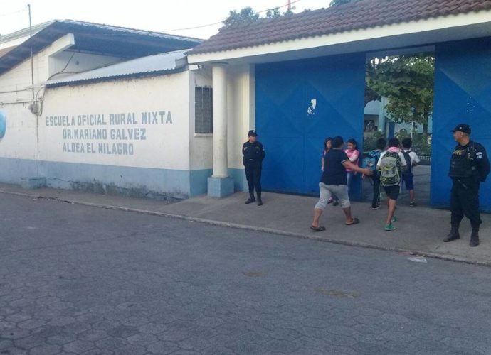 Escuelas Seguras brindará seguridad a Centros Educativos