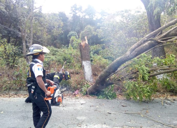 Registran incidentes por fuertes vientos