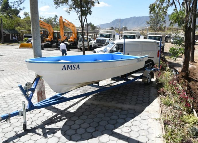 #InformeNacional | Entregan maquinaria y vehículos a AMSA para el rescate de lago de Amatitlán