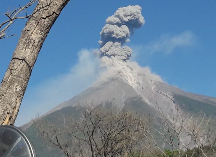 #EnAlerta: Registran incremento en explosiones del volcán de Fuego