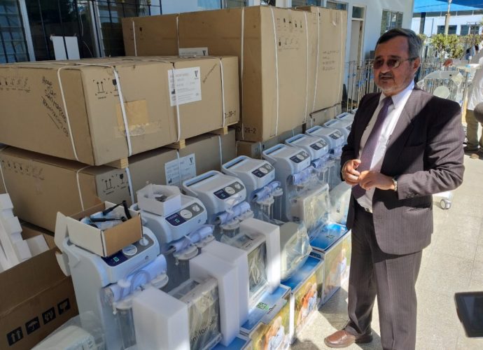 Hospital Nacional de San Marcos recibe equipo neonatal valorado en Q2,8 millones