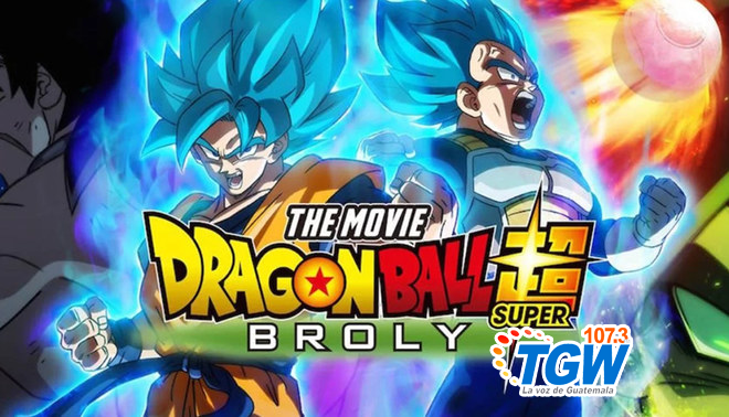 Participa por un pase doble para la película Dragon Ball Super Broly