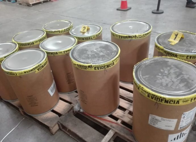 317 kilos de anfetamina fueron incautados en el Aeropuerto Internacional La Aurora