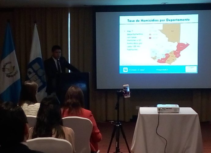 Reducción en tasa de homicidios es «el mayor avance» en el 2018 según CIEN