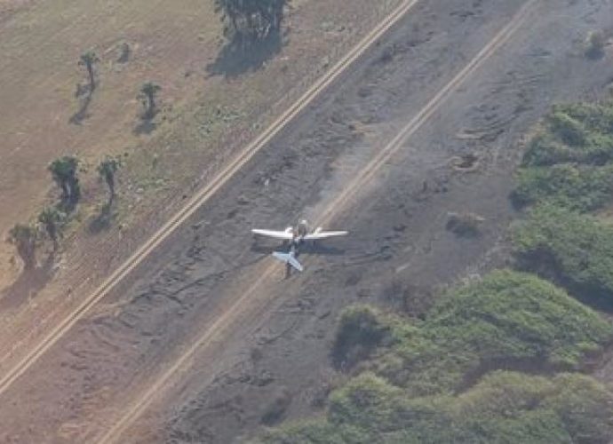 Pista clandestina y partes de «narco avioneta» localizadas en Retalhuleu