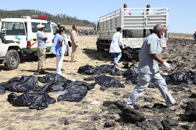 Confirman la muerte de 157 personas en un accidente de avión en Etiopía