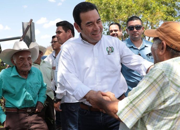 #InformeNacional | Presidente Morales supervisa ruta que conduce hacia la frontera con El Salvador