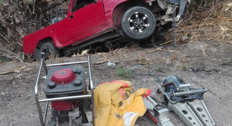Dos personas heridas y una fallecida deja un accidente de tránsito en Petén