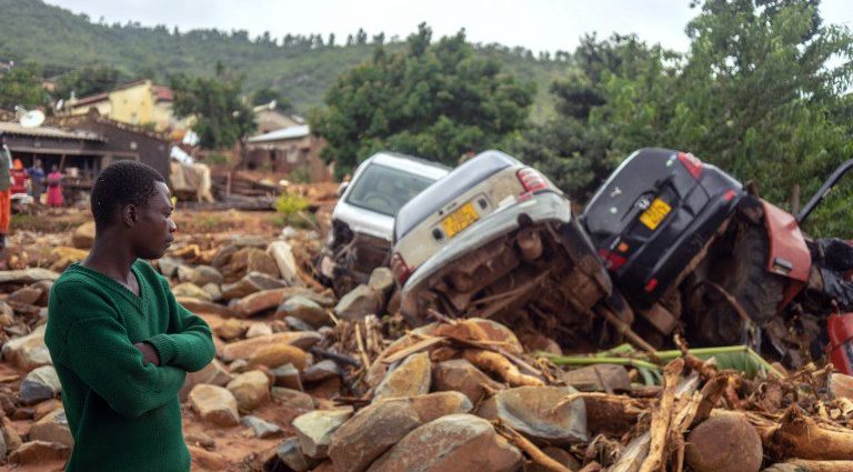 Destrucción en Mozambique y Malaui por el ciclón Idai