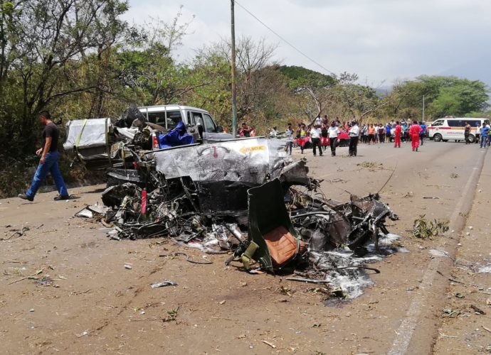 Accidente en show aéreo en autódromo Pedro Cofiño