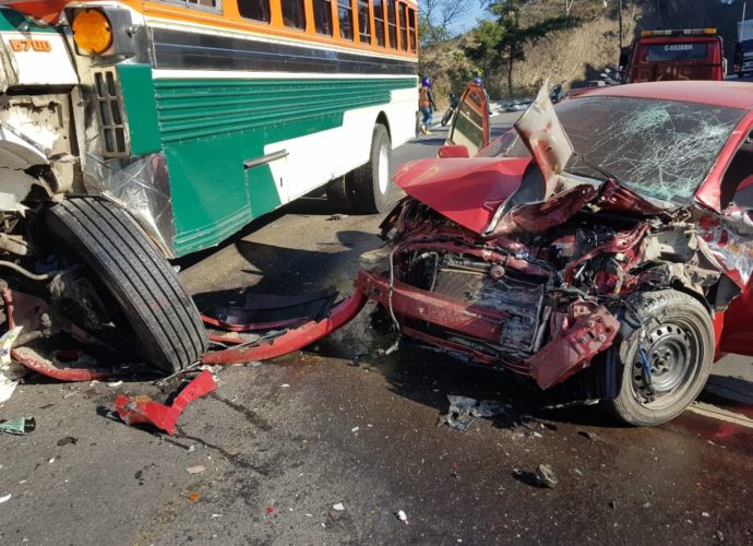 Dos heridos en accidente de tránsito en Ruta Nacional 14, en curva denominada “del Papur”