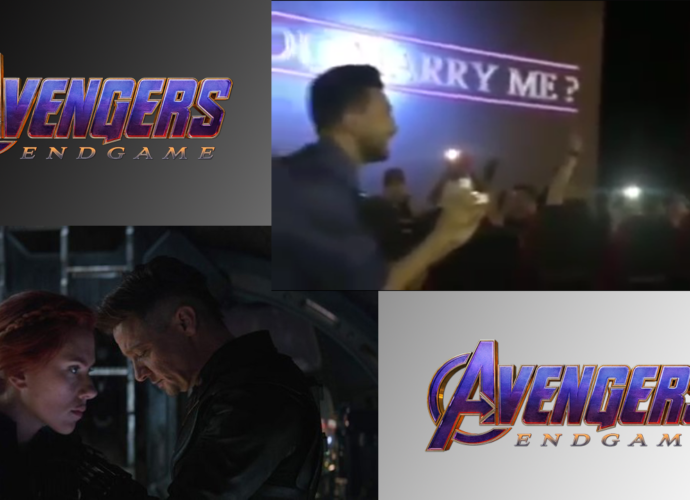 VIDEO: Le propone matrimonio en estreno de “Avengers: Endgame”