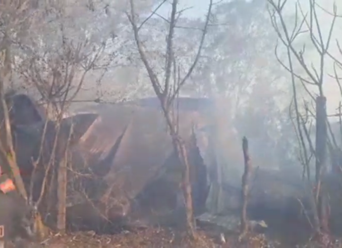 Incendio en Carranza, Ciudad Quetzal, habría iniciado por «quema de basura»