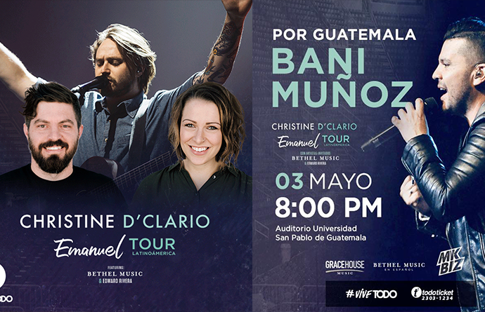 Christine D’Clario «Emanuel» Tour Latinoamericano