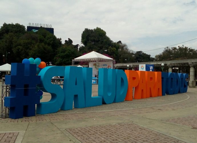 Realizan Feria de Salud: “Salud Universal para todos y todas” en conmemoración del día mundial de la Salud.