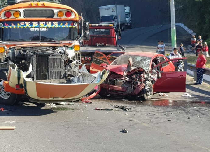 Actualización: Identifican a los 3 heridos en accidente en Ruta N14