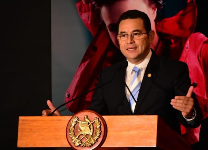 Presidente Jimmy Morales participa en la edición 28 de la feria de vestuario y textiles «Apparel Sourcing Show»