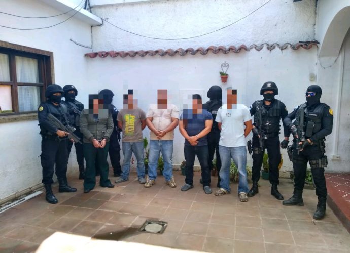 PNC captura a 4 personas por el secuestro de un adolescente en Antigua, Guatemala